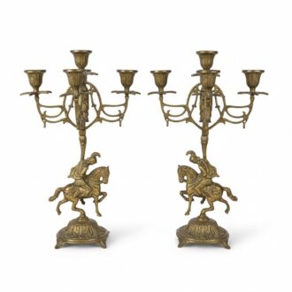 Warrior candlestick