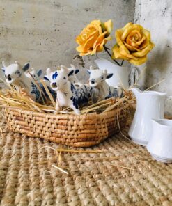 Decorationporcelain dairy cows Vaquitas lecheras de porcelana Holandesa DELF