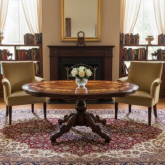 Galapago Marquetry Table – photo 2
