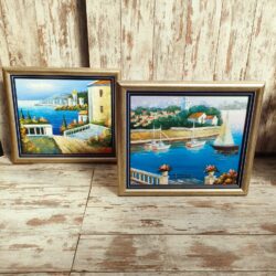 PINTURAS OLEO TEMATICA MEDITERRÁNEA