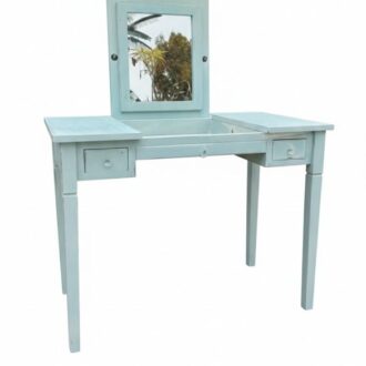 Blue Desk Dressing Table
