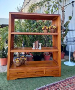 Salone wooden toothpick shelf Estantería  vintage madera palilleria