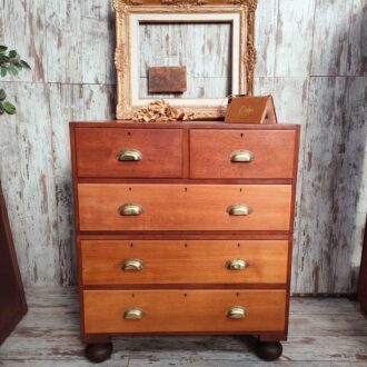 Military campaign chest of drawers – photo 2