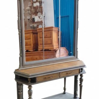 CONSOLA VINTAGE EFECTO PIEDRA