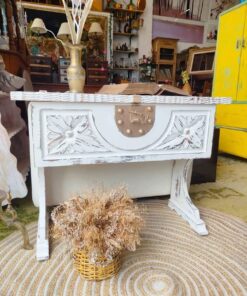BedroomTE TRUNK SIDEBOARD APARADOR BAUL BLANCO DECAPE