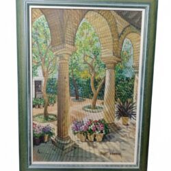 Andalusian-Arabic Decorative Painting