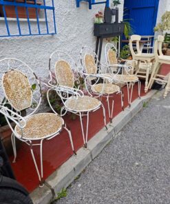 TerraceINTAGE GARDEN CHAIRS SILLAS DE JARDIN VINTAGE BLANCO