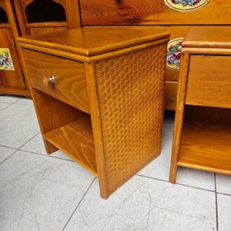 Wooden and Rattan Tables – photo 2