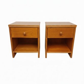 Wood and Rattan Tables