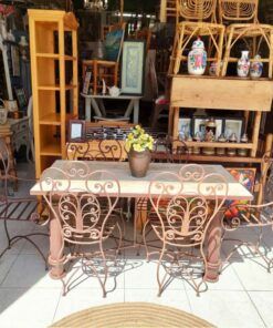 MESA FORJA MOSAICO + 6 SILLAS ( conjunto vintage) 7 503741102 1265074775282510 8670249111227553159 n