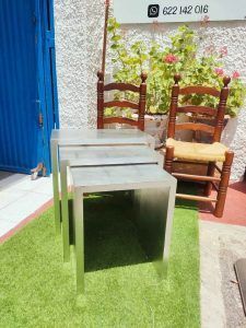 Mesas Nido de Madera 3 Mesas Nido de Madera - Imagen 3