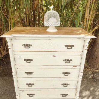 CÓMODA BLANCA SHABBY CHIC 6 1000413564