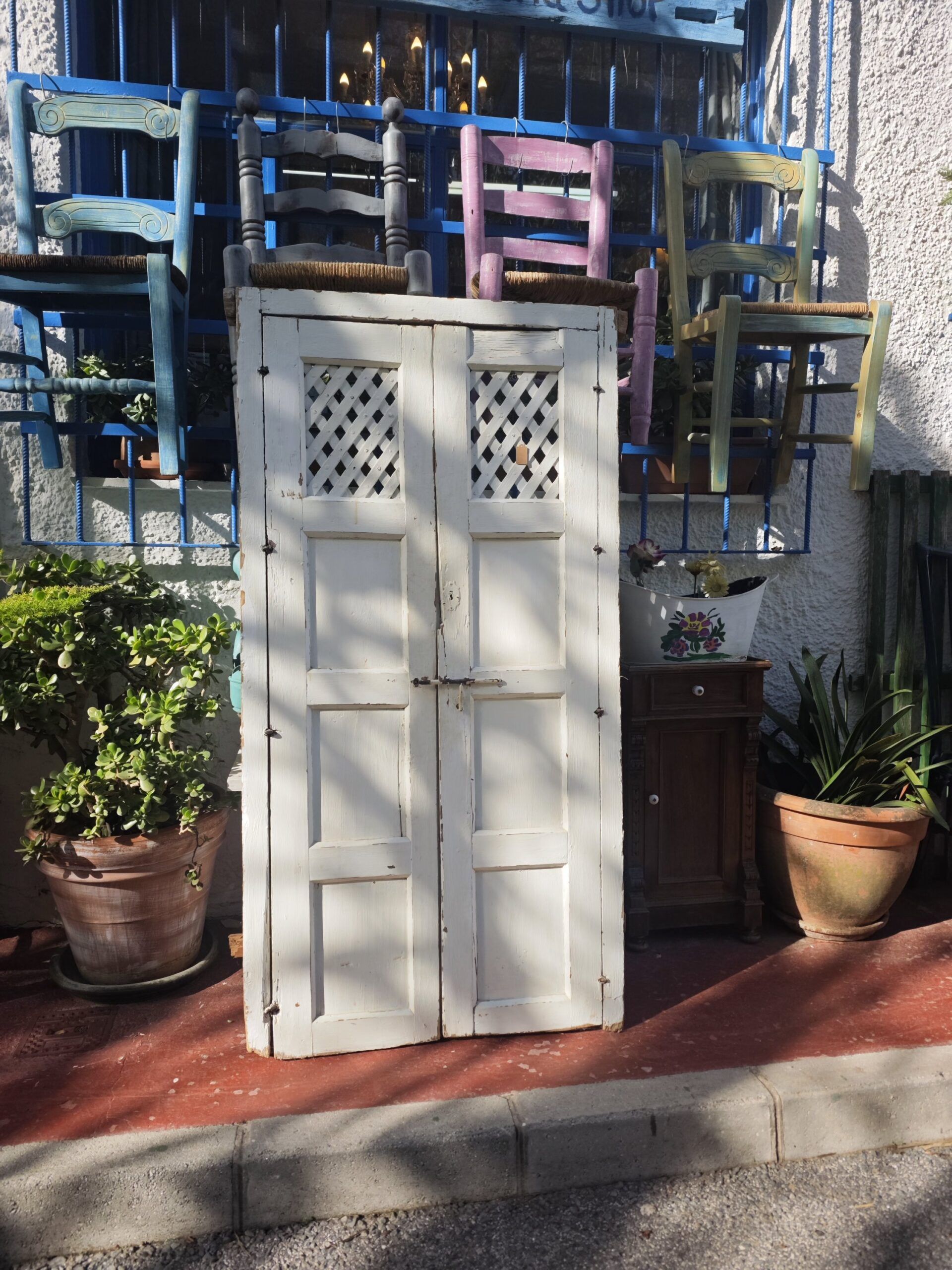 PUERTA ANTIGUA CELOSÍA BLANCA 1 PUERTA ANTIGUA CELOSÍA BLANCA
