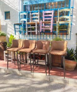 TABURETES ALTOS ANTELINA (SET 4 UNIDADES)