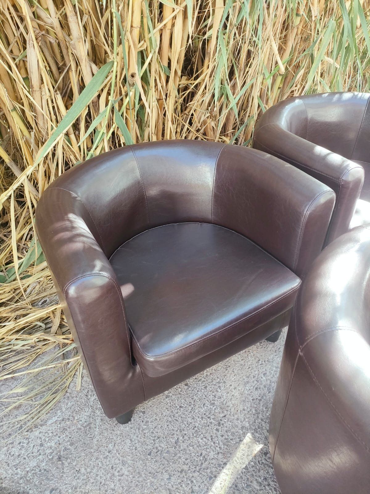 SILLONES WENGUÉ 2 SILLONES WENGUÉ - Imagen 2