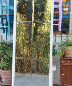 ESPEJO BLANCO BISELADO ESTILO SHABBY CHIC XL