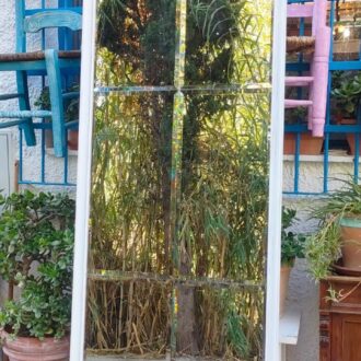 Espejo blanco biselado estilo shabby chic 7 1000423660