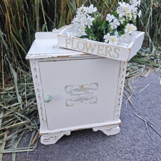 MESITA VINTAGE BLANCA "FLOWERS" 9 1000430966 scaled