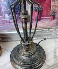 LAMPARA VINTAGE DE METAL Y YUTE 4 1000433485