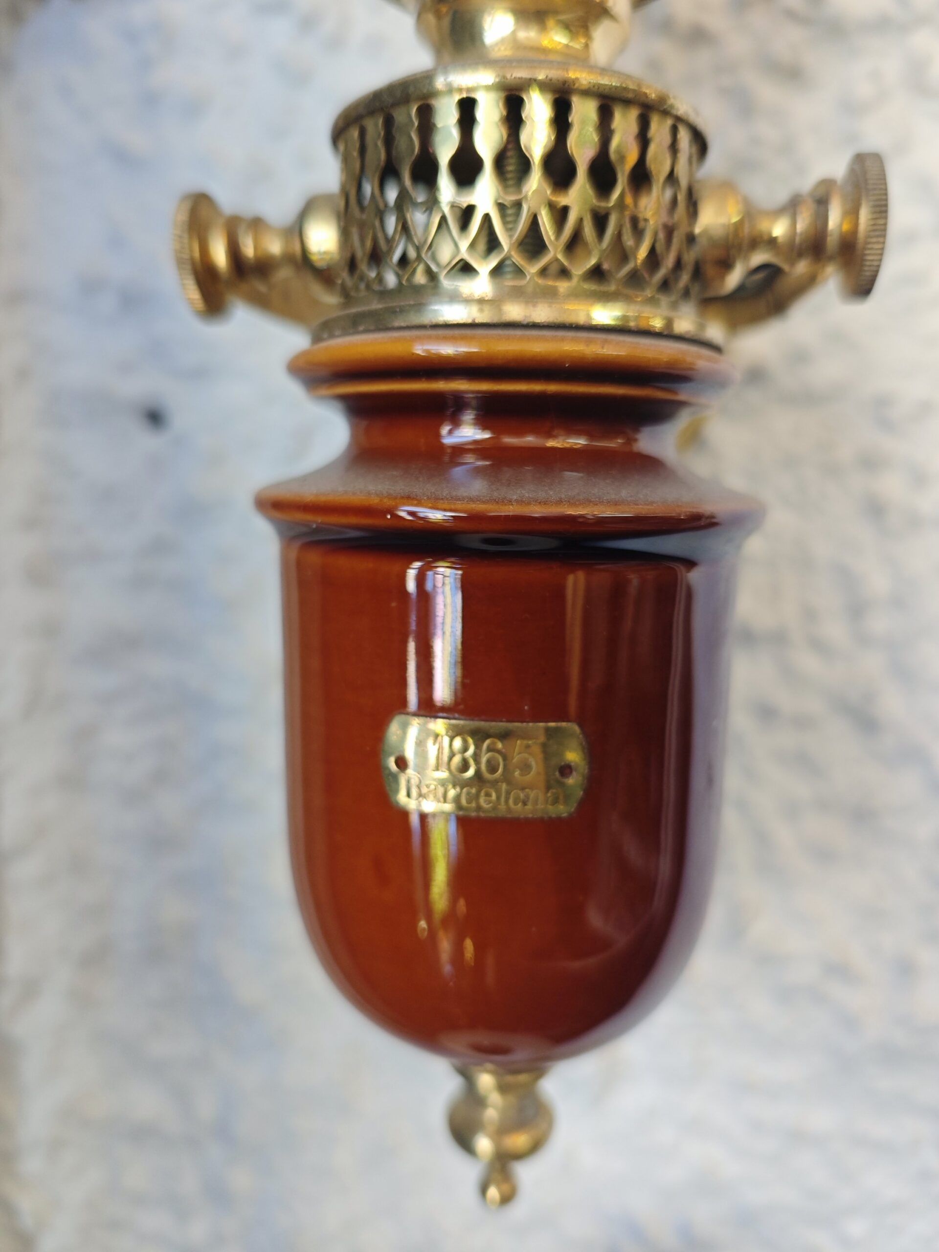 APLIQUES VINTAGE BARCELONA 1865 3 APLIQUES VINTAGE BARCELONA 1865 - Imagen 3