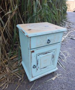 Mesita auxiliar Mandala azul 7 1000433707