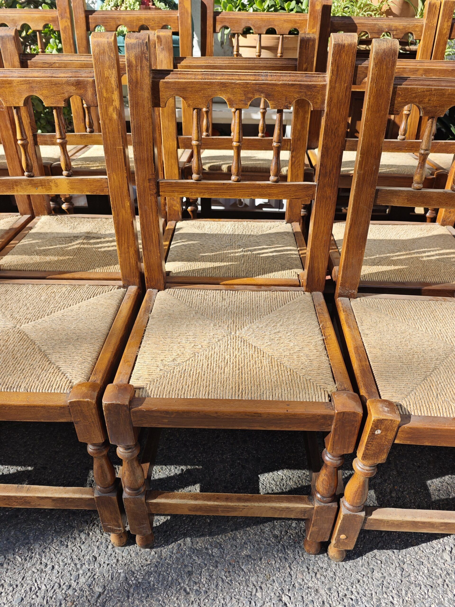 sillas de enea 2 sillas de enea - Imagen 2