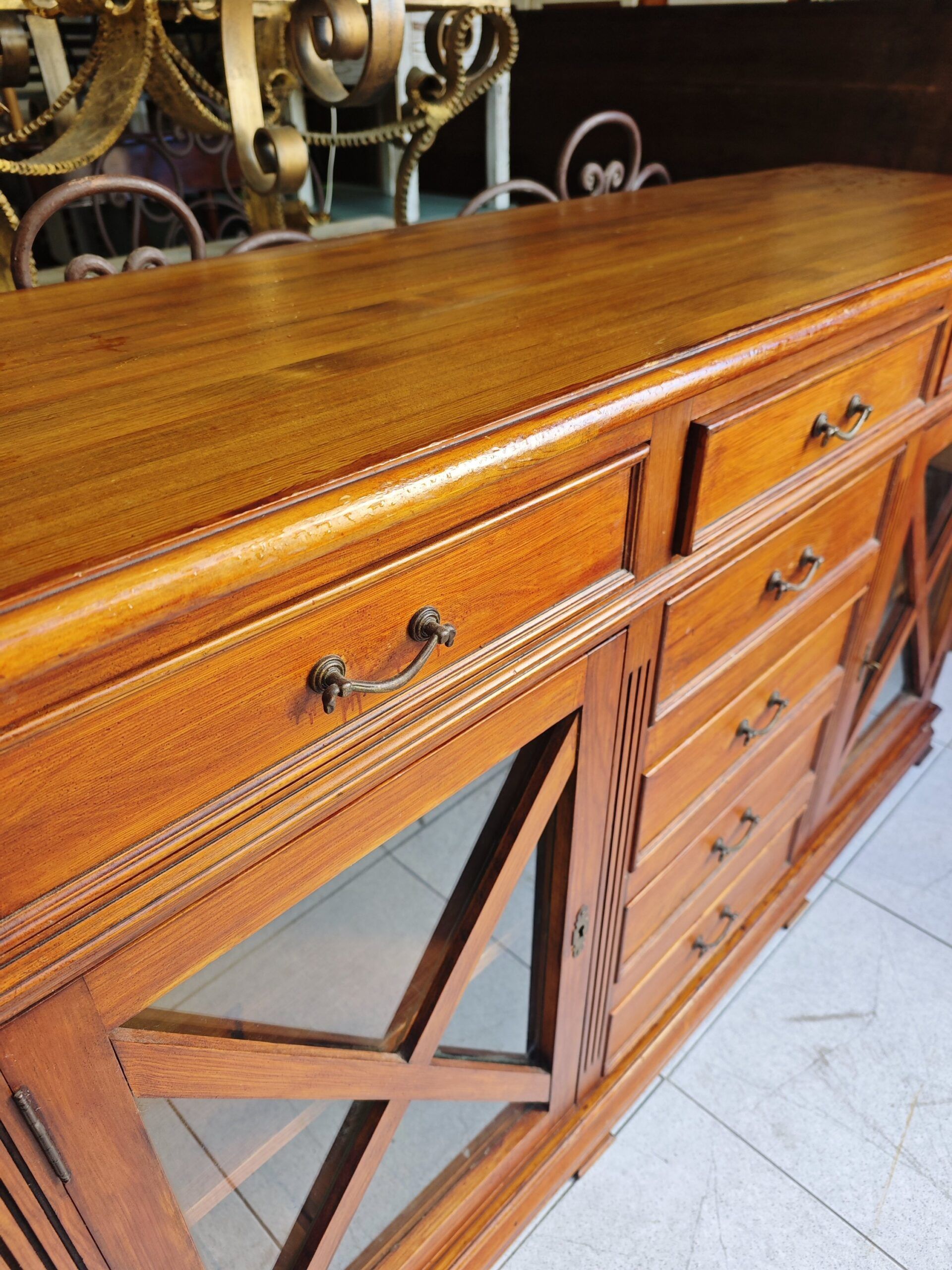 APARADOR RUSTICO PINO 3 APARADOR RUSTICO PINO - Imagen 3