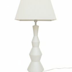 White table lamp