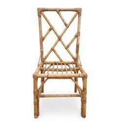 Vintage Bamboo and Natural Cane Chair