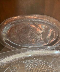 JUEGO De 7 BANDEJAS DE COCINA – FABRICADAS EN ITALIA 7 BANDEJAS CRISTAL PECES2