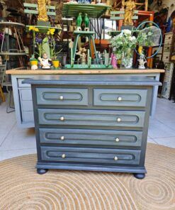 CÓMODA GREY 5 COMODA GREY 2