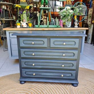 Cómoda Grey Vintage 5 COMODA GREY 2