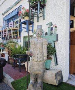 ESCULTURA GUERRERO XIAN TERRACOTA 150 CM 3 ESTATUA TERRACOTA GUERRERO DE SIAM 1