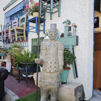 ESCULTURA GUERRERO XIAN TERRACOTA 4 ESTATUA TERRACOTA GUERRERO DE SIAM 1