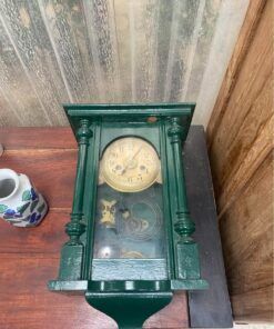 ofertas 11 RELOJ ANTIGUO VERDE