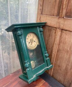 RELOJ ANTIGUO VERDE 5 Reloj antiguo verde1