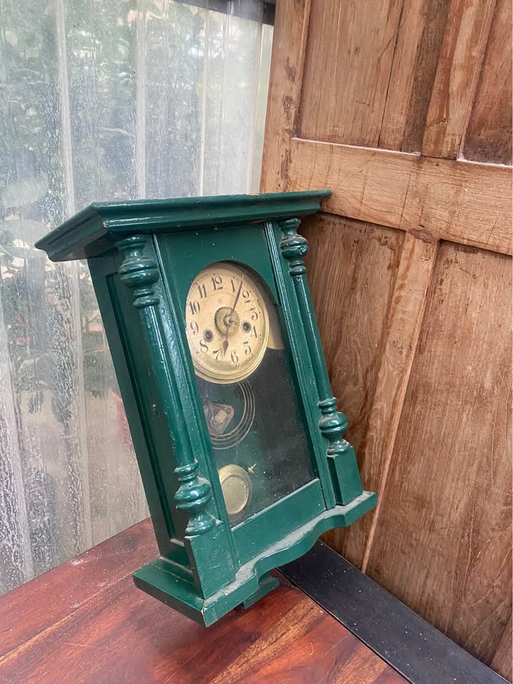 RELOJ ANTIGUO VERDE 3 RELOJ ANTIGUO VERDE - Imagen 3