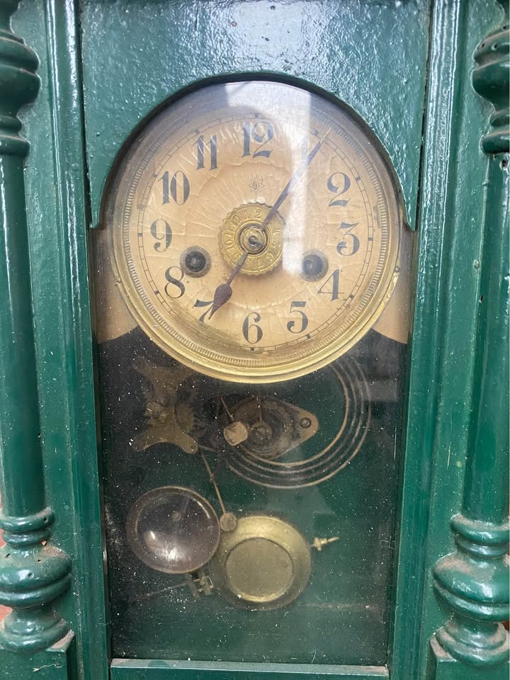 RELOJ ANTIGUO VERDE 2 RELOJ ANTIGUO VERDE - Imagen 2