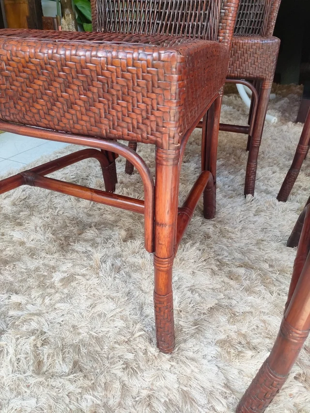 SILLAS DE BAMBÚ 2 SILLAS DE BAMBÚ - Imagen 2