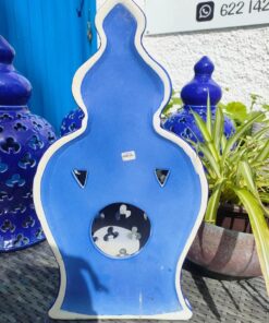 aplique ceramico azul