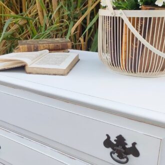 Shabby Chic White American Chest of Drawers – photo 2
