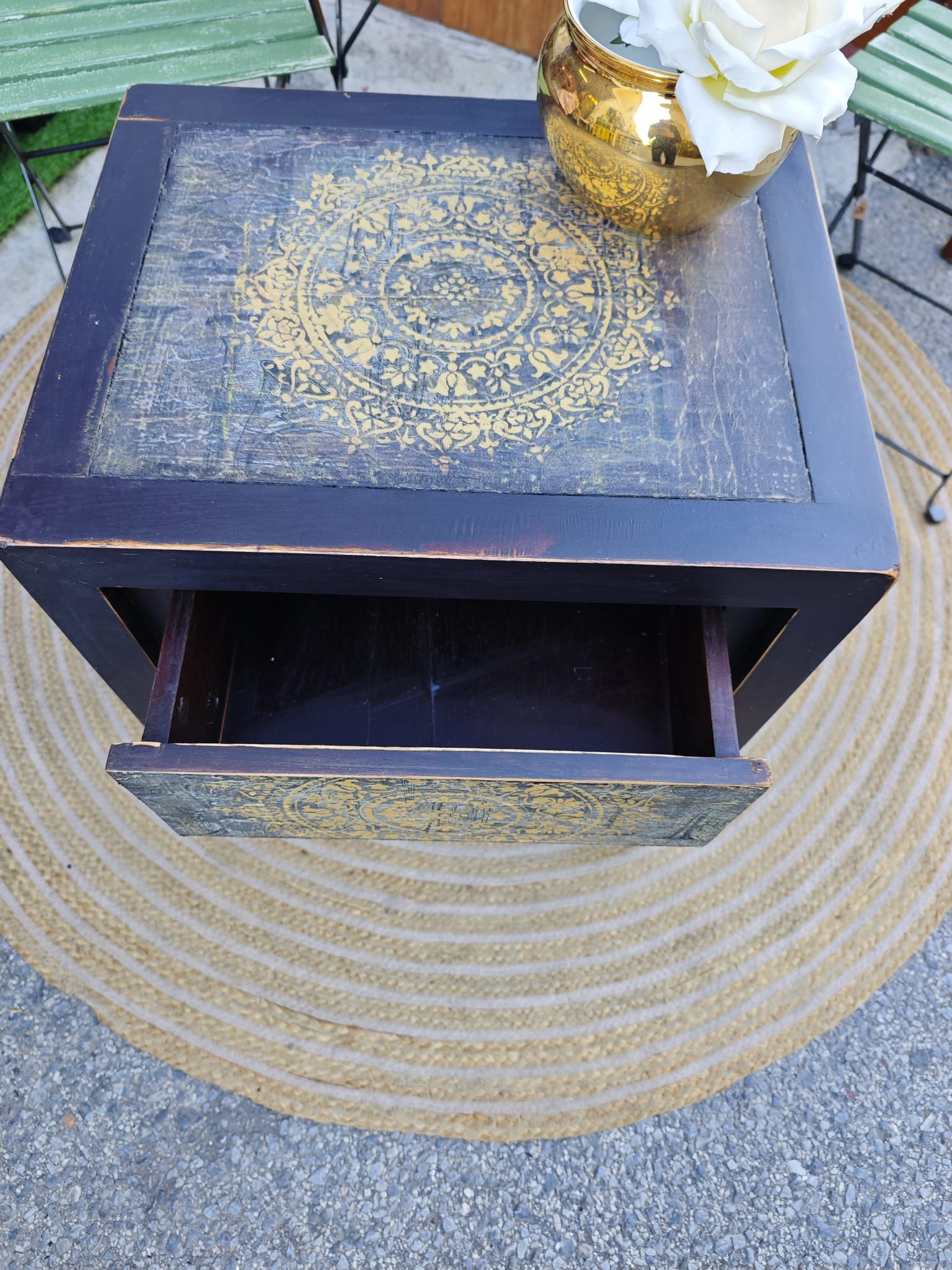 Mesita auxiliar Mandala 2 Mesita auxiliar Mandala - Imagen 2