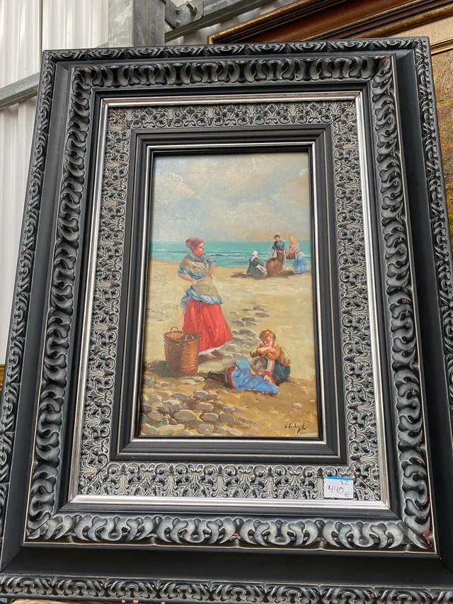 Cuadros pintados sobre oleo 3 Cuadros pintados sobre oleo - Imagen 3