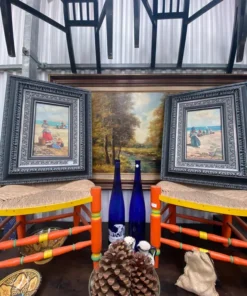 Cuadros pintados tematic marinera