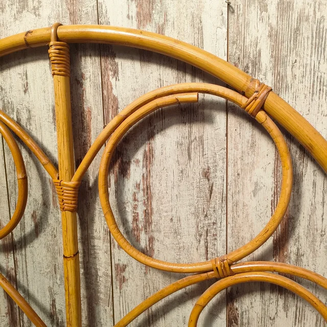 cabecero vintage de bambú 2 cabecero vintage de bambú - Imagen 2