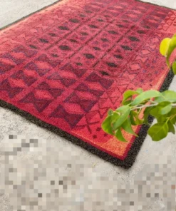 Alfombra Marlene Hoffmann roja 5 i3348351100