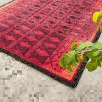 Alfombra Marlene Hoffmann roja 9 i3348351100