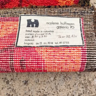 Alfombra Marlene Hoffmann roja 8 i3348351151