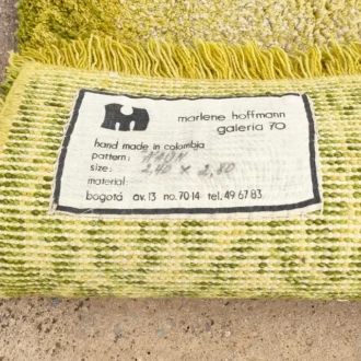 Alfombra Marlene Hoffmann verde 8 i3348355420