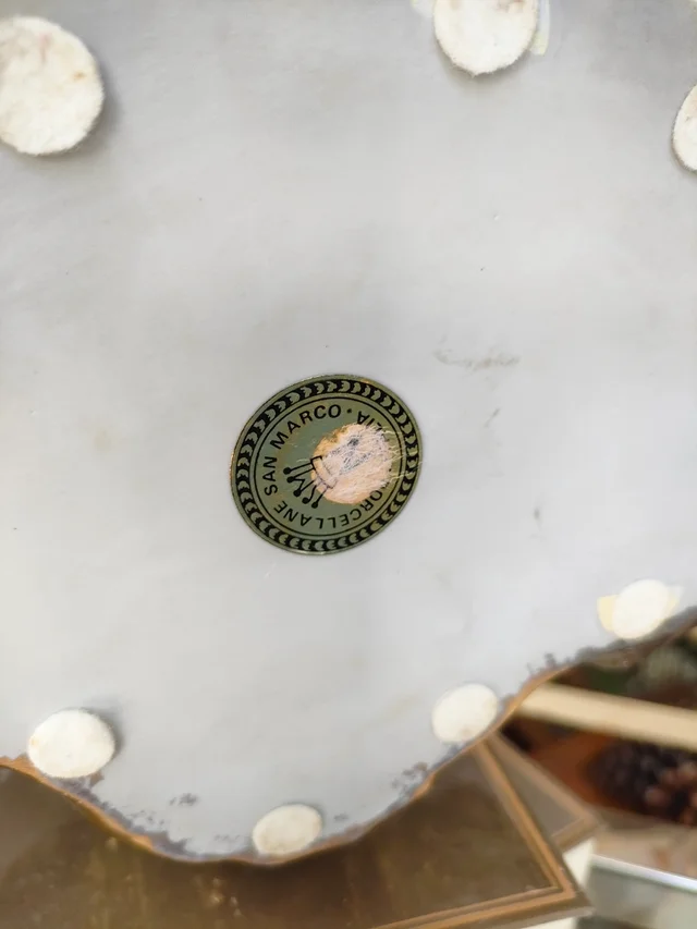 Jarrón de porcelana San Marcos 2 Jarrón de porcelana San Marcos - Imagen 2